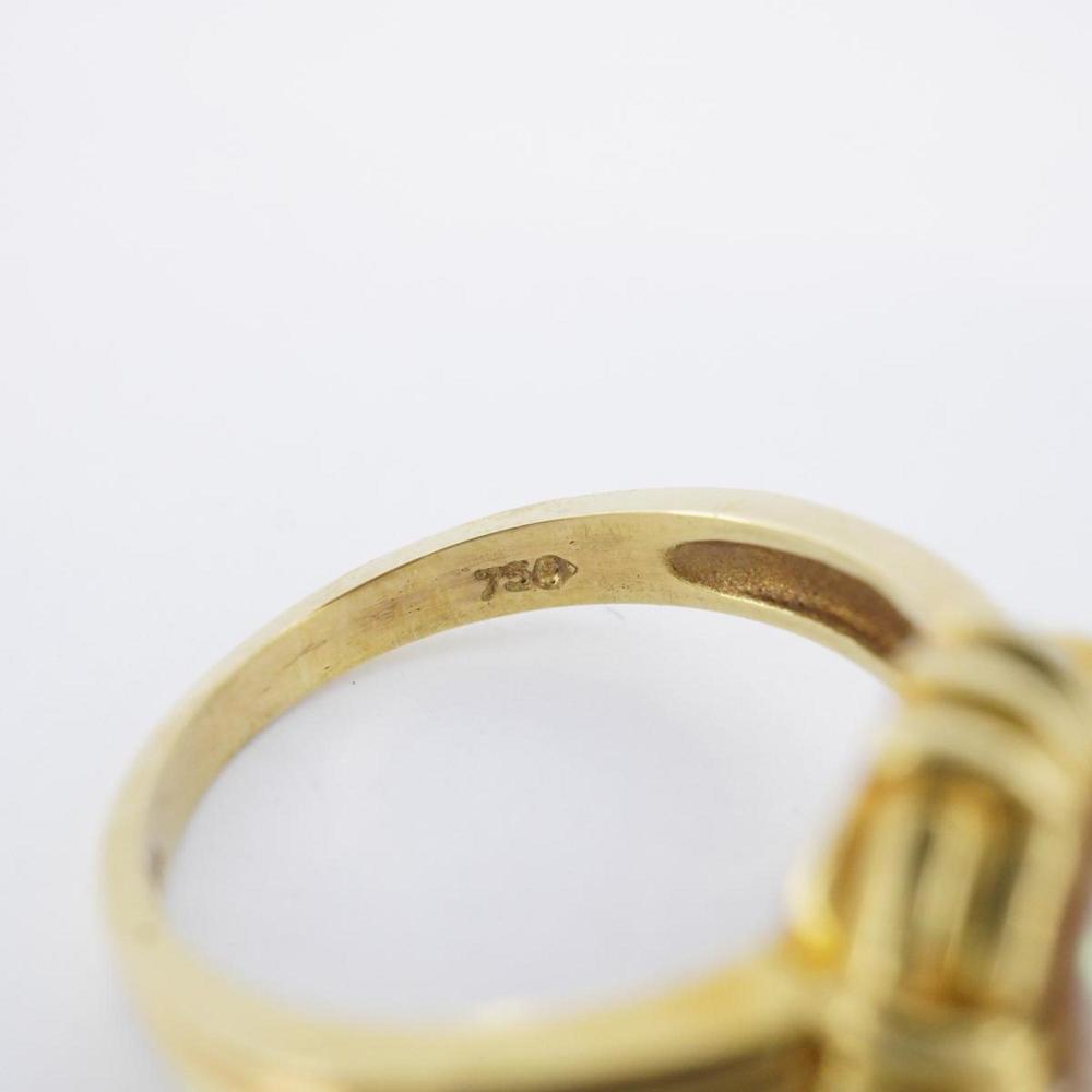 Tiffany Ring K18YG Yellow Gold Pearl Ladies - Picture 5 of 11